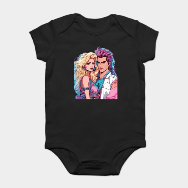 80s Rock Baby Bodysuit by animegirlnft
